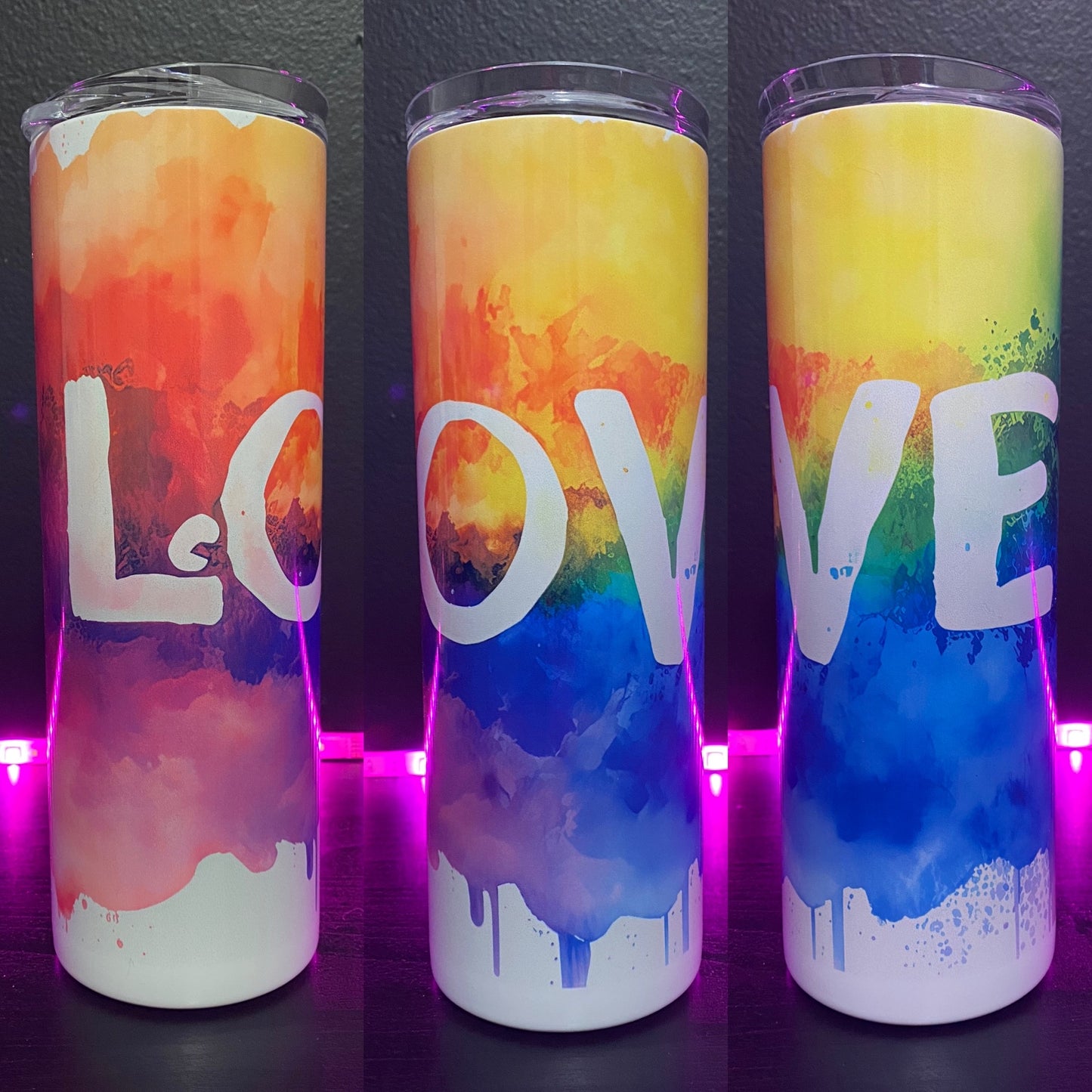LOVE IS LOVE TUMBLER