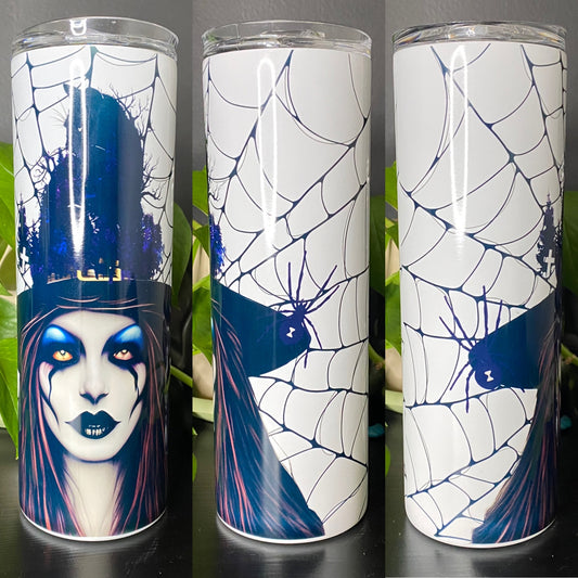 WITCH SPIDER WEB TUMBLER