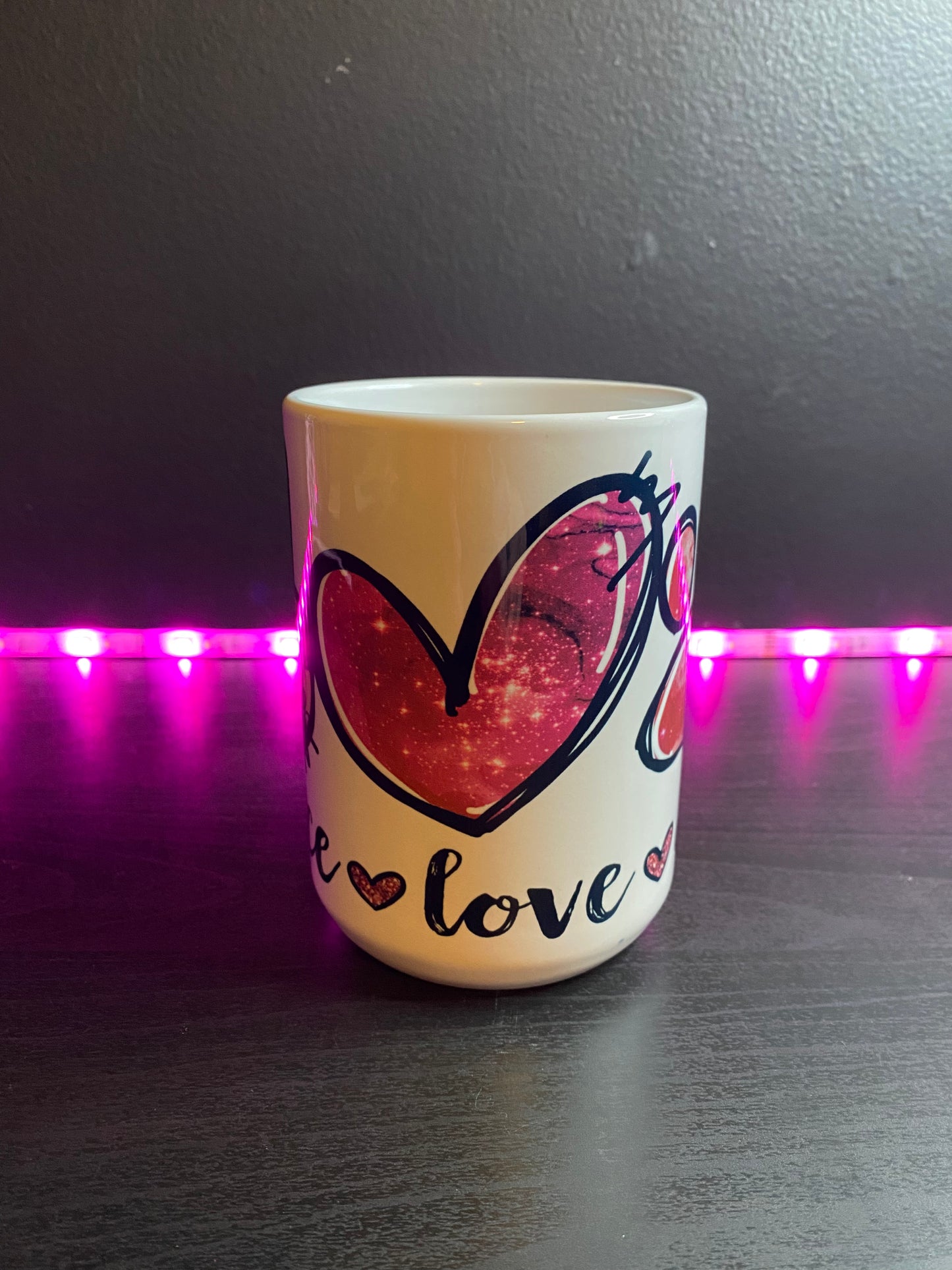 Peace Love Dogs 15 oz. Mug